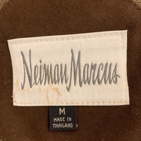 NEIMAN MARCUS WOMENS SIZE MEDIUM BROWN COAT WITH HOOD & REMOVABLE LINING - Picture 9 of 11